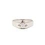 .30 ct Diamond SI-I H solitaire white gold ring Size-10.5 w/appraisal $3000. 