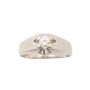 .30 ct Diamond SI-I H solitaire white gold ring Size-10.5 w/appraisal $3000. 