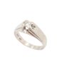 .30 ct Diamond SI-I H solitaire white gold ring Size-10.5 w/appraisal $3000. 