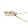 1.09ct NWT Polar ICE Diamonds INUKSHUK 14K Pendant with 18 inch chain and appraisal $6800.
