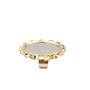 1989 Isle of Man 1/10 Crown Platinum Coin Proof Coin Persian Cat with 14k Bezel