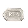 1989 REA Minnova Samatosum .999 Silver Medallion Pendant Keychain Mining Token Rare