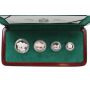 1997 Canada 9995 Platinum Coin Proof Set Wood Bison $300 $150 $75 $30 Dollars