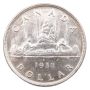 1938 Canada silver dollar nice EF/AU