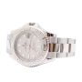 Rolex Yacht-Master 168622 Mid-Size 35mm Platinum Stainless Rehaut Ladies Watch 
