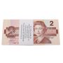 50 x 1986 Canada $2.00 notes Thiessen Crow EGR1847900-49 AU+ -CH UNC+