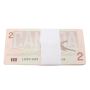 100 x 1986 Canada $2.00 notes Thiessen Crow EGR0919800-99 AU+ to CH UNC+