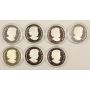 2010-2021 12 Year 9999 1oz Silver Lunar Coins Deluxe Subscription Display Box Set