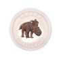 2012 25-Cent Coloured Coin – Pachyrhinosaurus lakustai