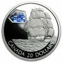 2001 Canada $20 Silver Coin - The Marco Polo Transportation Series Sterling