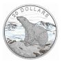 2017 Canada $20 Glistening North The Polar Bear with Diamonds 