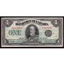 1923 Canada $1 banknote Campbell Clark E1810604 Black Seal Group-4 VF+