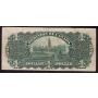 1911 Canada $1 banknote DC-18d-i  189092-Y  F/VF
