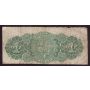 1878 Canada $1 Dollar note 385349 DC-8e-iii-M Error out of register cut VG/F