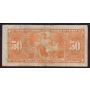 1937 Canada $50 banknote Coyne Towers B/H4293253 VG/F pencil ink