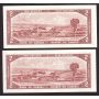 4X 1954 $2 replacement consecutive *A/G3397768-71 4-notes Choice UNC