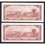 4X 1954 $2 replacement consecutive *A/G3397768-71 4-notes Choice UNC