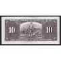 1937 Canada $10 banknote Coyne Towers H/T9652998 Choice AU/UNC EPQ