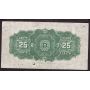 1900 Canada 25 Cents banknote Boville DC-15b shinplaster VF+ light pencil ink 