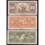 1937 Canada complete 7-banknote set $1 $2 $5 $10 $20 $50 $100 F or better