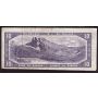 1954 Canada $10 Devils Face note BC32a A/D0473792 FINE details trimmed