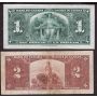 1937 Canada complete 7-banknote set $1 $2 $5 $10 $20 $50 $100 F or better