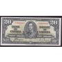 1937 Canada $20 banknote Coyne Towers J/E8300040 nice VF