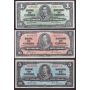 1937 Canada banknote set $100 $50 $20 $10 $5 $2 $1  7-notes  VF or better