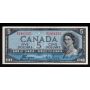 1954 Canada $5 devils face banknote Coyne Towers B/C2481235 EF
