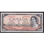 1954 Canada $2 devils face note Beattie I/B7850735 EF small margin stains