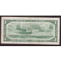 1954 Canada $1 Devils Face note BC29b Beattie Coyne O/A9041209 a/VF