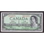 1954 Canada $1 Devils Face note BC29a Coyne Towers D/A6018674 EF/AU
