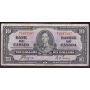 1937 Canada $10 banknote Coyne Towers B/T3887807 F