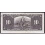 1937 Canada $10 banknote Coyne Towers Z/D5378154 VF/EF