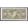 1937 Canada $20 banknote Coyne Towers H/E3448735 nice AU