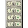 20x 1976 F USA 1976 $2 FRN Atlanta many consecutive Choice Uncirculated