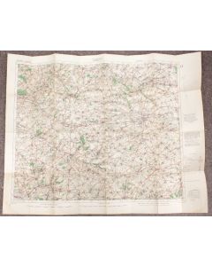 4x WW1 maps Lens France, Dieppe, Amiens, Abbeville