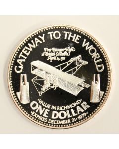 1979 Richmond BC Silver Trade Dollar 