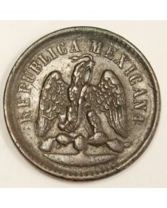 1889 Mo Mexico One Centavo EF40
