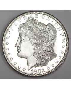 1882s Morgan Silver Dollar Gem Uncirculated