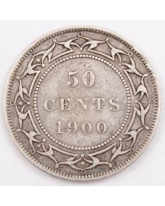 1900 Newfoundland 50 cents VF