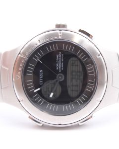 Citizen Mens World Time Chronograph Promaster Analog Digital Watch 