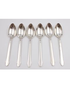 6x Gorham Calais pattern Sterling silver spoons 