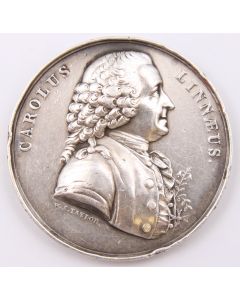 1860s Charles Carl Linneaus Horticulture Society silver Medal