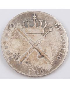 1816 German States Bavaria silver Thaler coin 