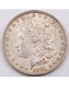 1881 O Morgan silver dollar nice AU