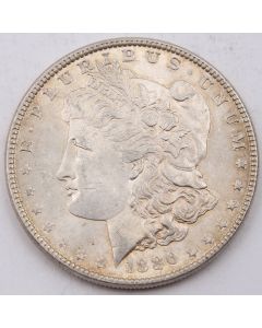 1886 Morgan silver dollar Choice AU
