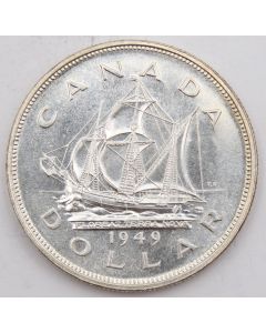 1949 Canada silver dollar Choice Uncirculated