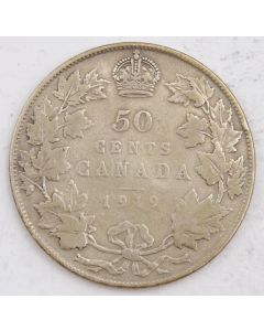 1919 Canada 50 cents VG 