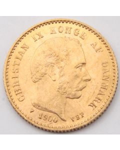 1900 Denmark 10 Kroner gold coin Choice Uncirculated